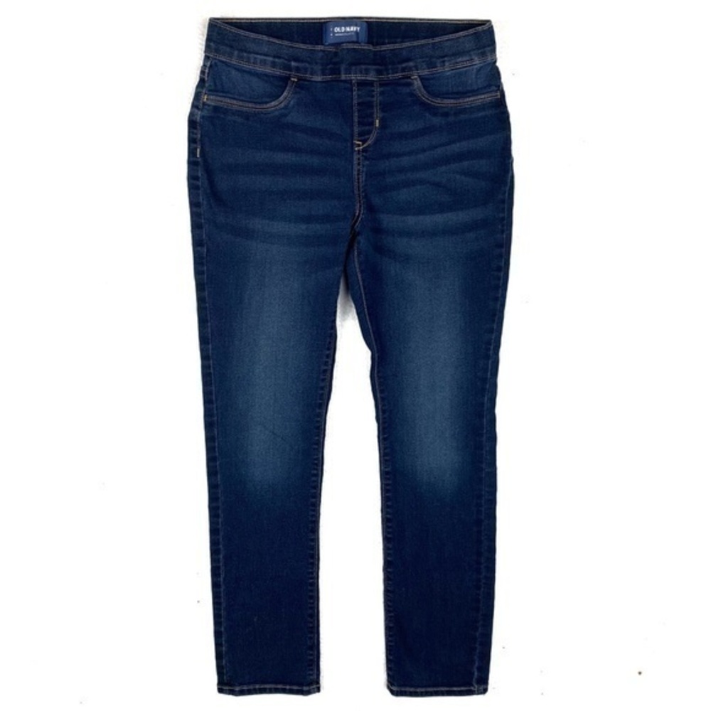 Old‎ Navy Stretch Dark Wash Pull-On Skinny Jegging